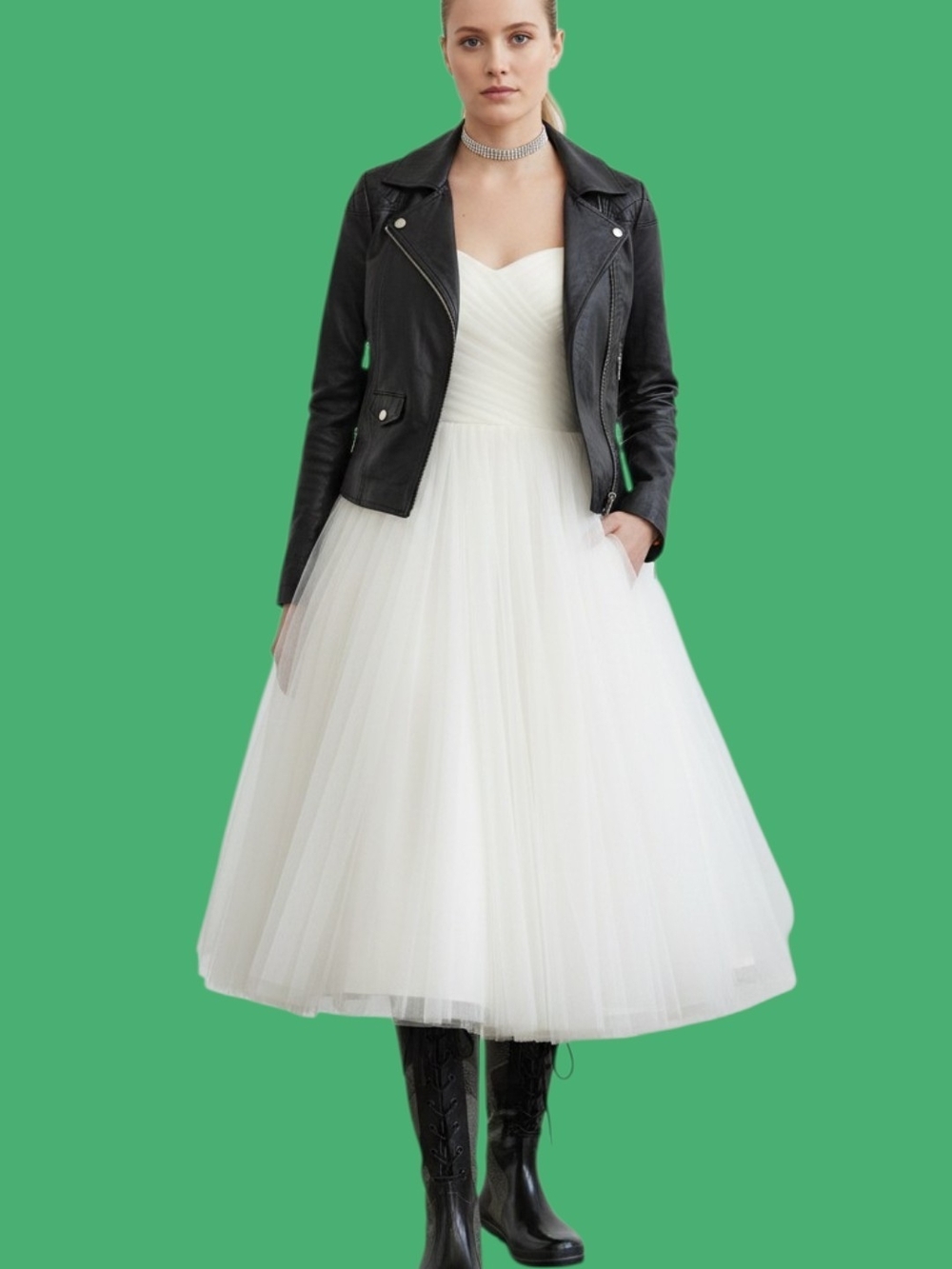 1950s Vintage Prom Dress